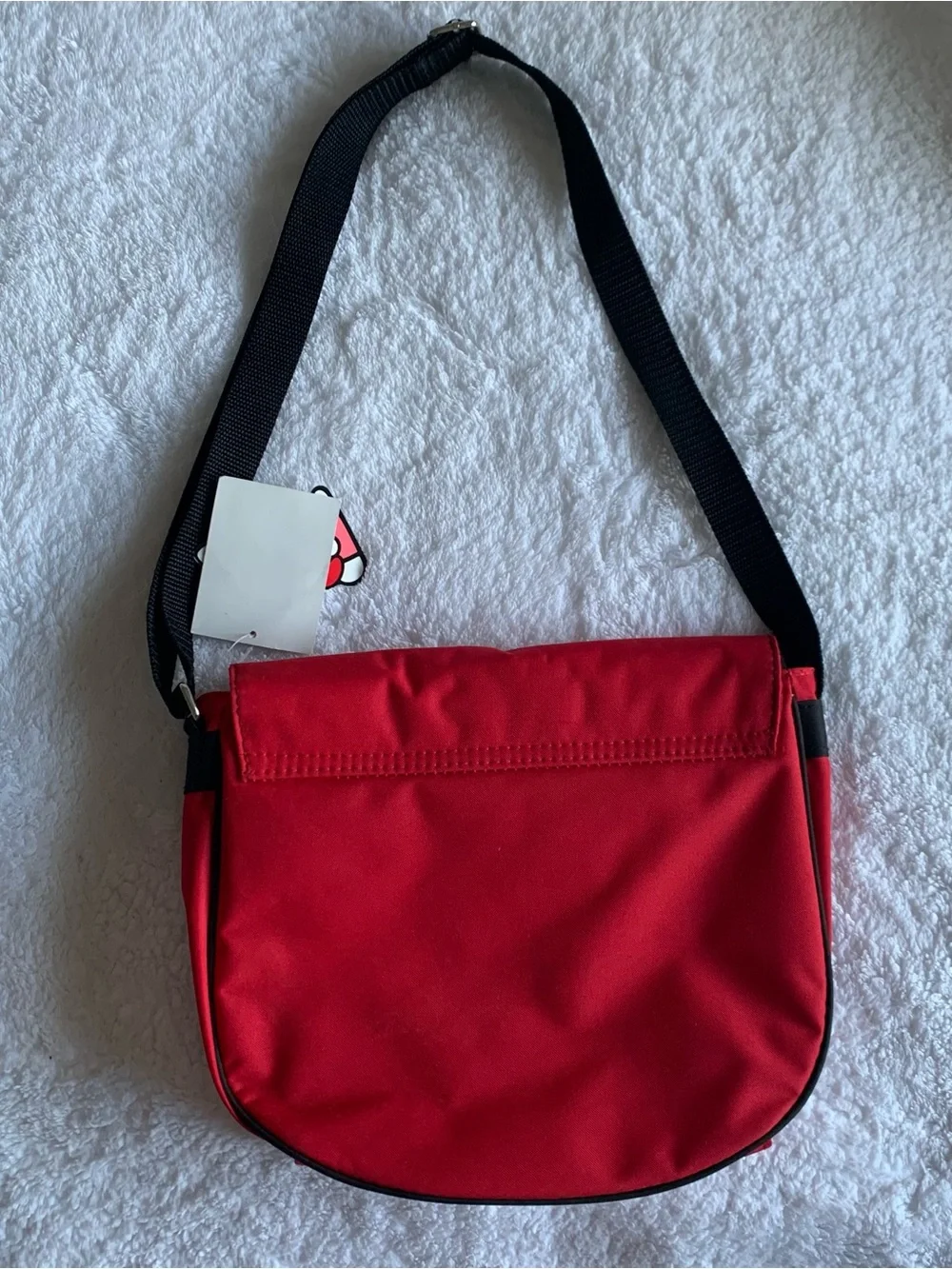 Vintage Sanrio Hello Kitty Messenger Crossbody Bag (2011 FAB Starpoint) Red